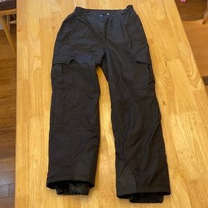 Black women’s snow pants size small
